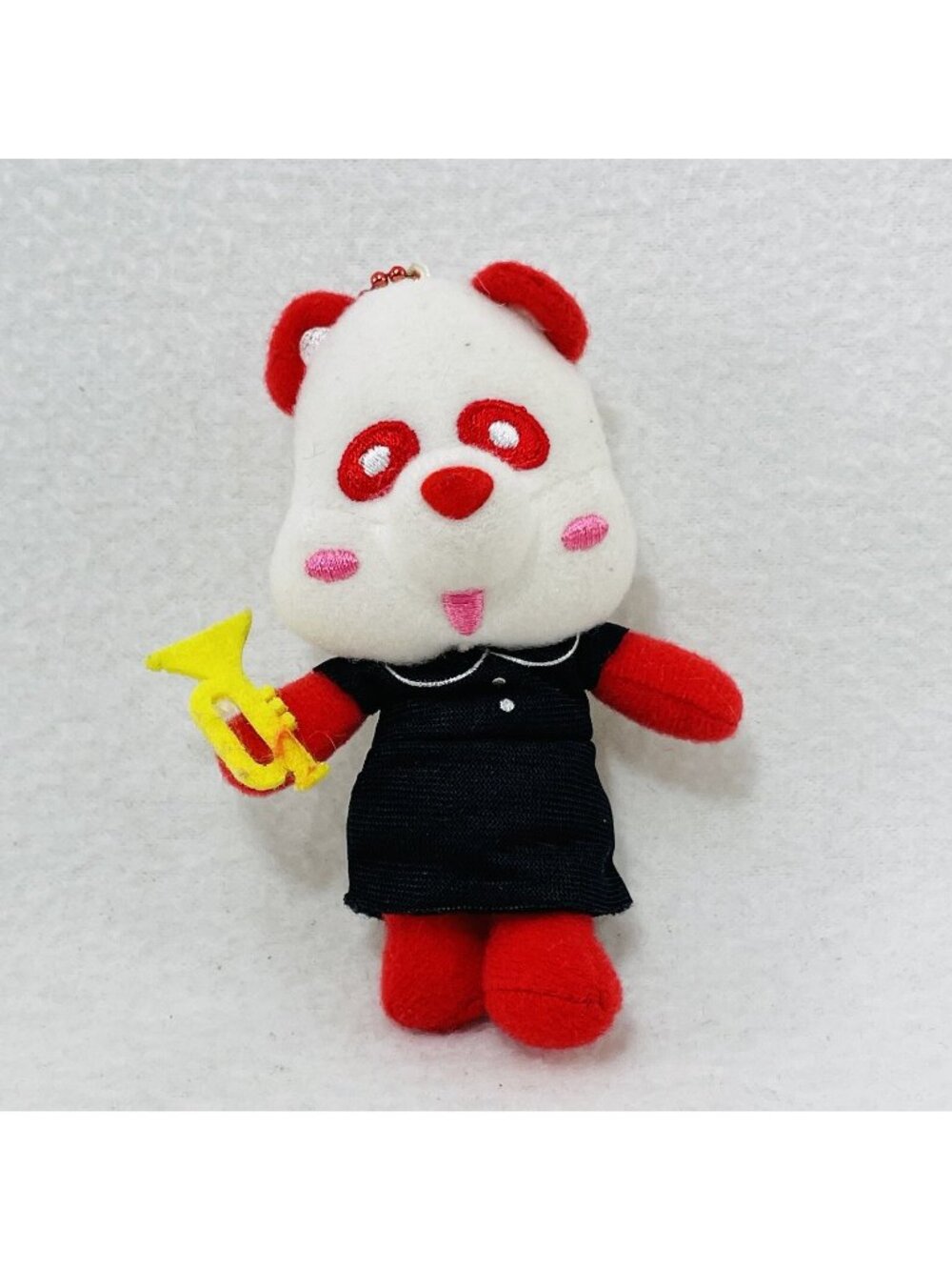 Amg Panda Bear Trumpet Plush Keychain Keyring Musician Music Instrument Kawaii